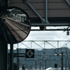 駅の鏡
