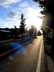 梅雨の晴れ間