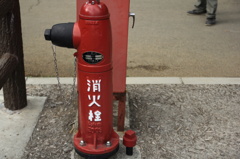 レトロな消火栓
