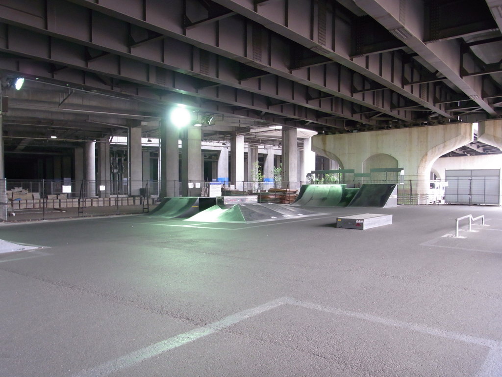 今は無きスケートボードパーク