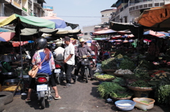 プノンペンの市場