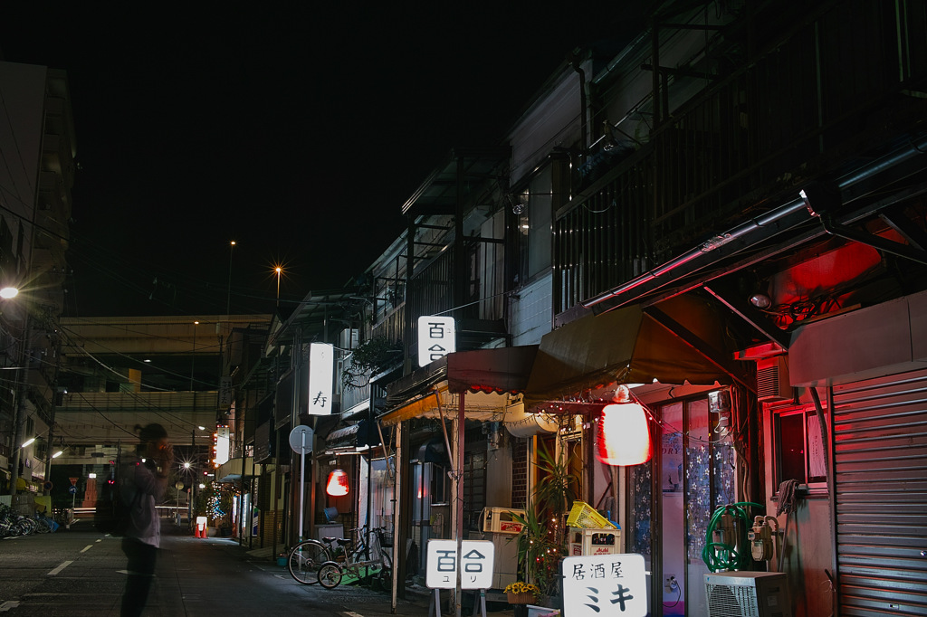 ドヤ街の飲み屋街