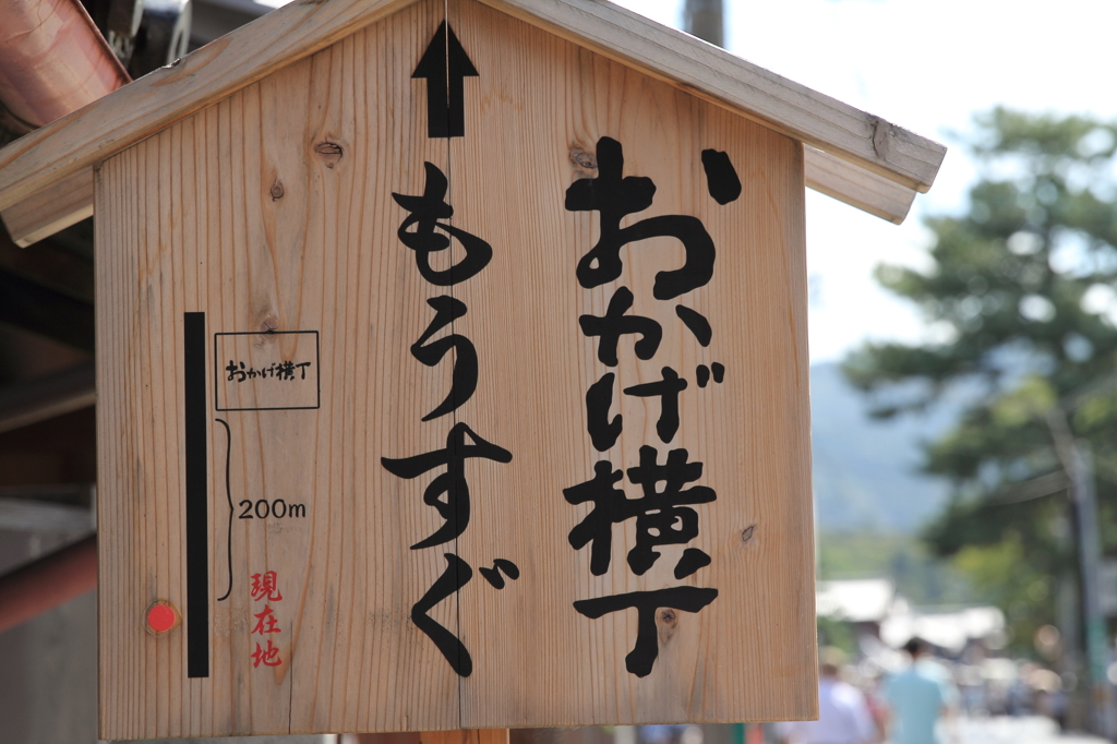 優しい道しるべ