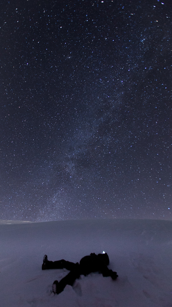 夜空いっぱいの星空