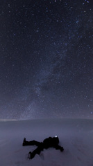 夜空いっぱいの星空