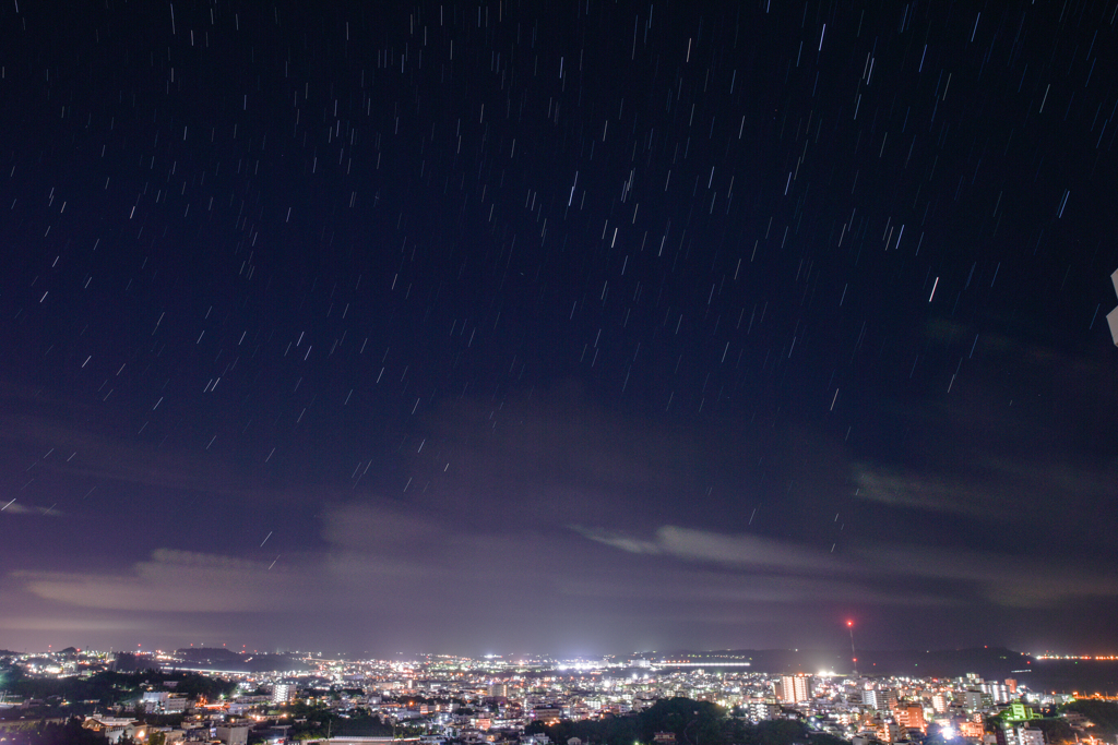 沖縄の星空