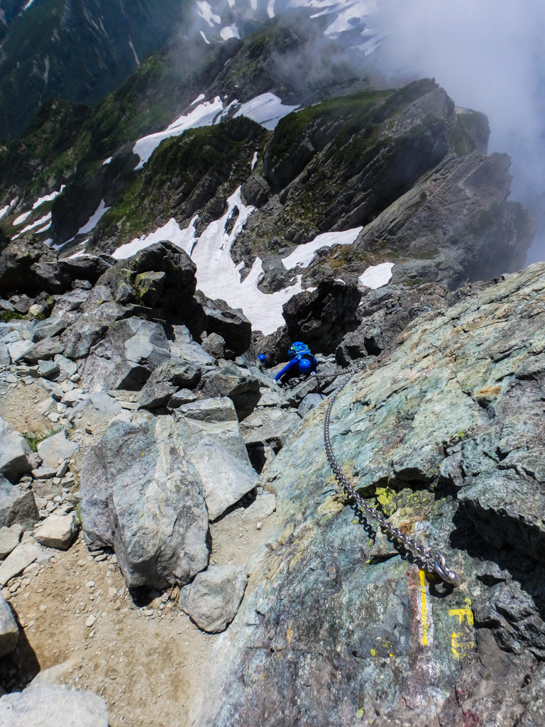 下山！