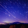 富士の夜空