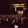 穂高神社神竹灯
