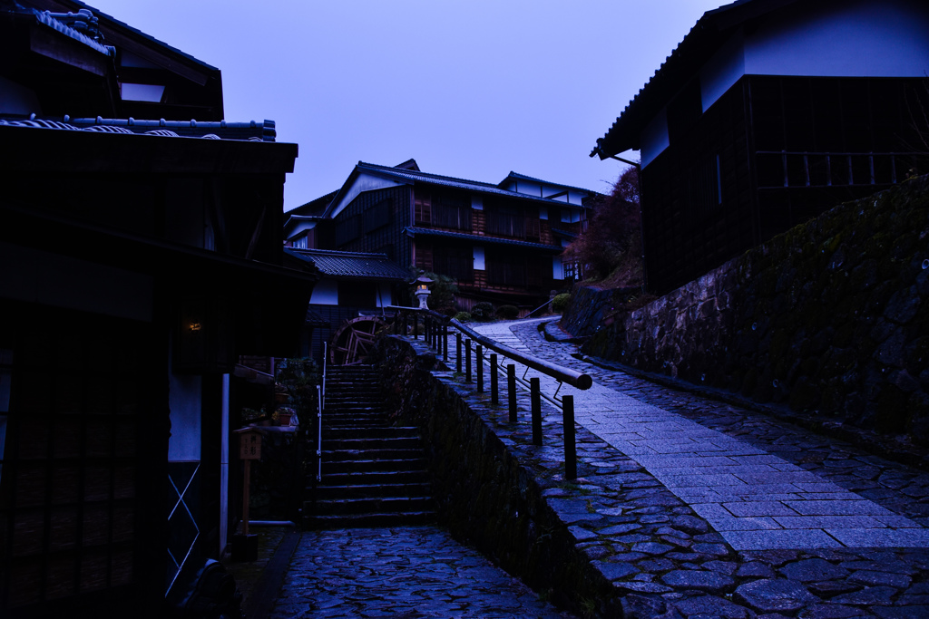 雨の馬籠宿Ⅳ