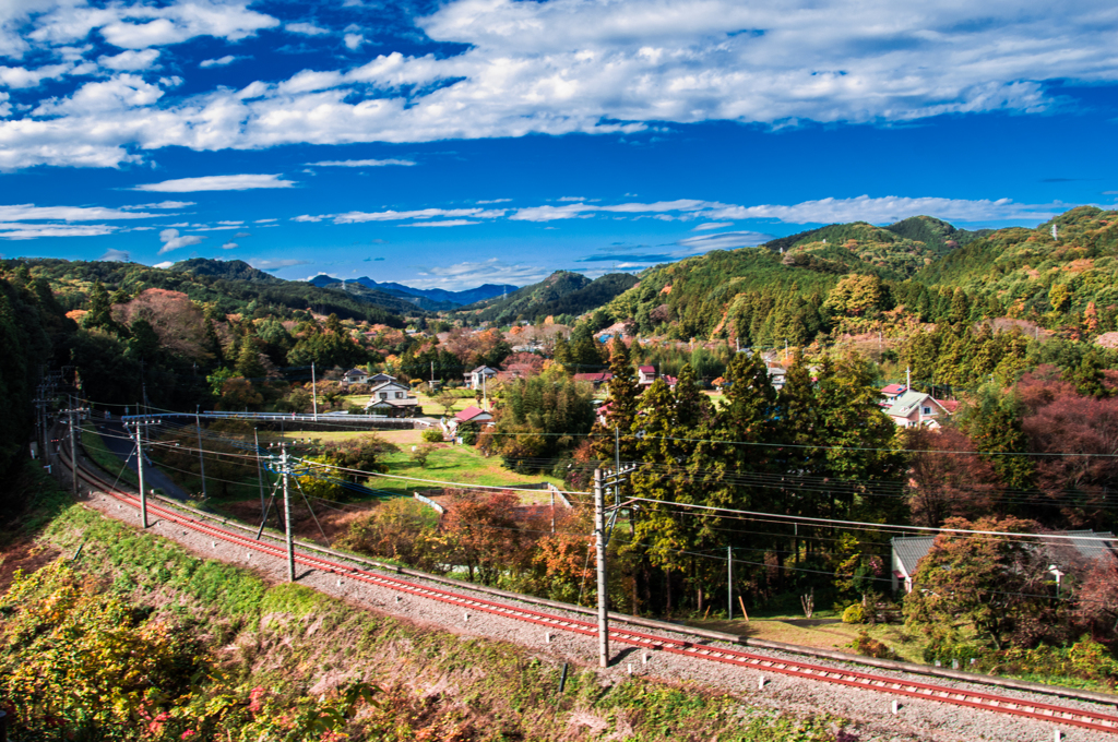 線路のある風景