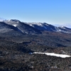 白駒池と北八ヶ岳の山々