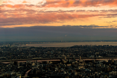 TOKYOの夕暮れ