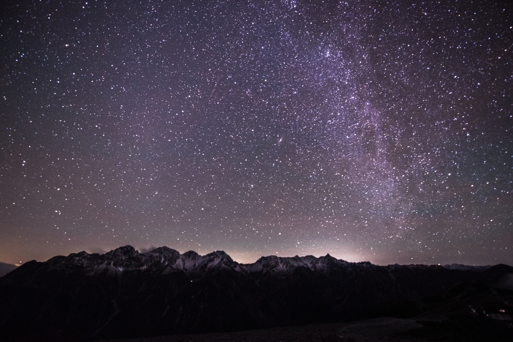 穂高の星空