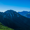 祖父岳山頂から