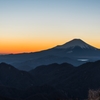 富士山夕景