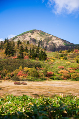 高谷池から火打山