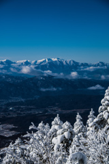 登山道から中央アルプスⅡ