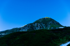 浄土山の朝