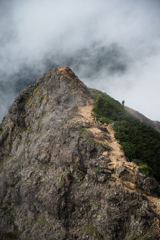 山頂を目指して