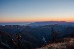 相模湾夕景