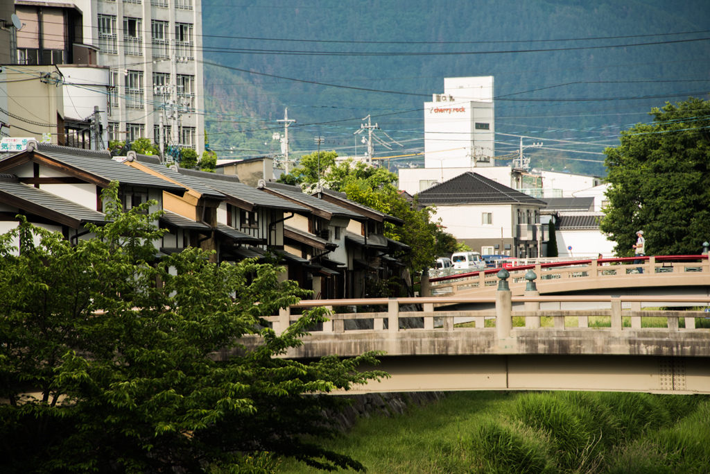 縄手の店裏