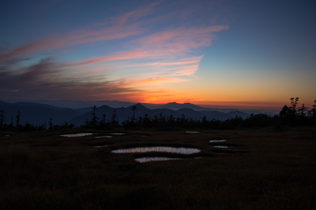 秋の夕暮れ