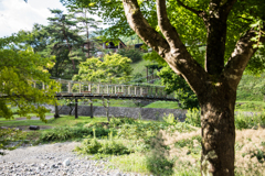 吊り橋のある風景Ⅱ