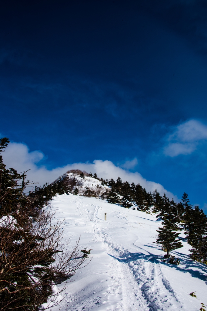 四阿山へ