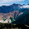 鷲羽岳山頂から