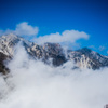 雲上の白馬三山