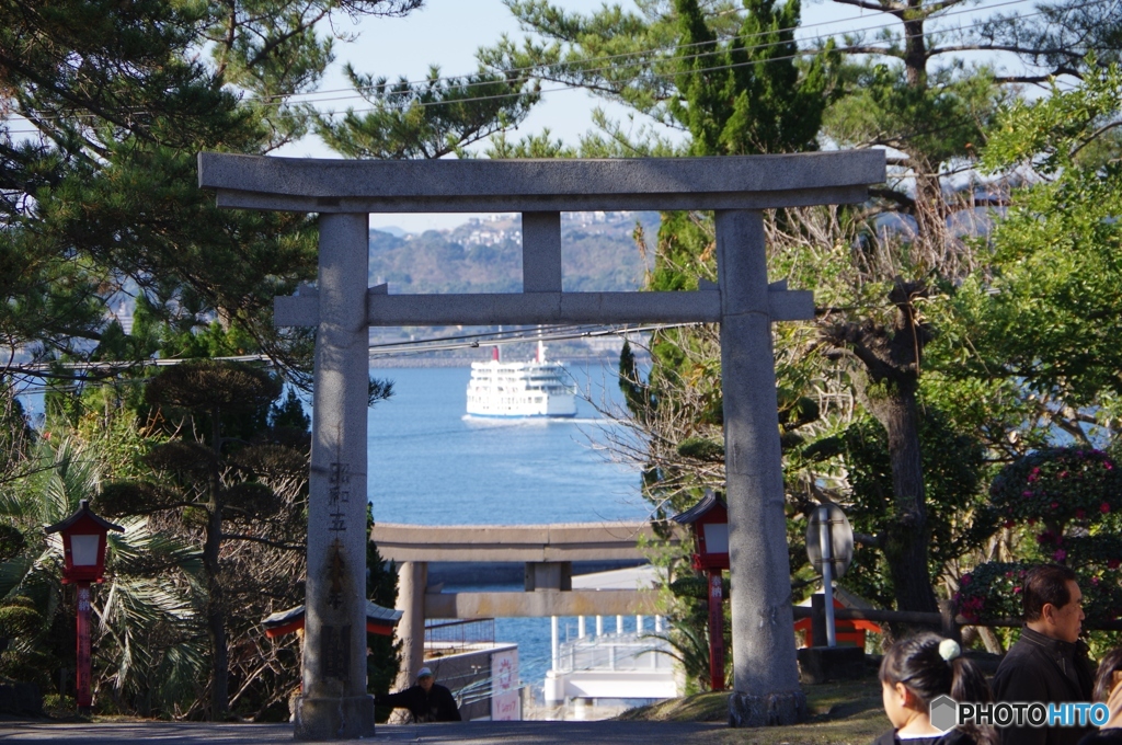 月読神社（桜島）