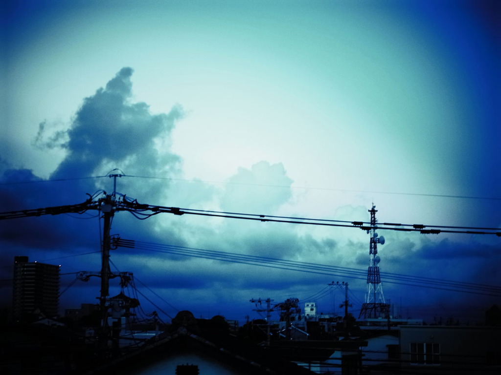 夏の夕空　その２