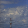 雲と鉄塔