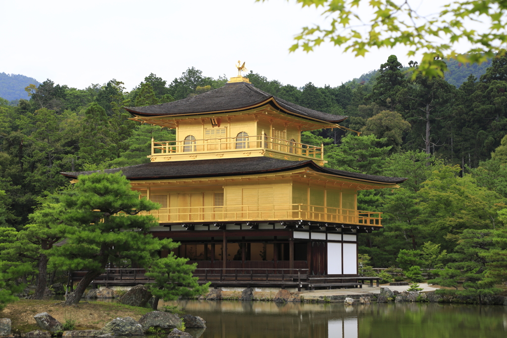 普通の金閣寺写真