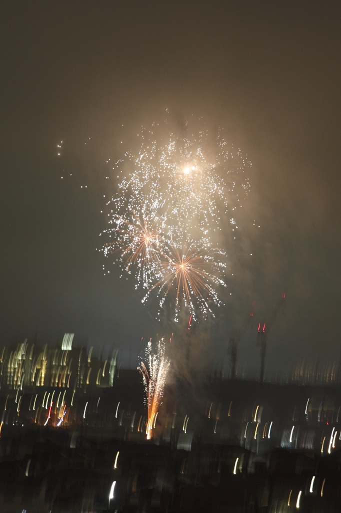 花火撮影は難しい２