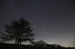 茶臼山の星空