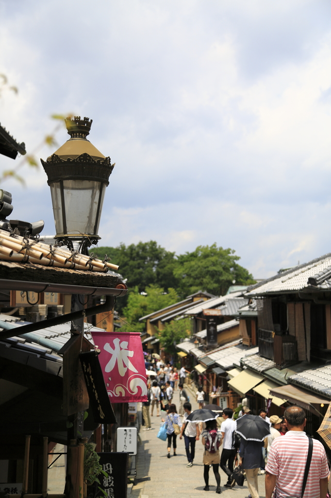 二年坂と空
