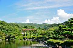 佐渡伝説館庭園