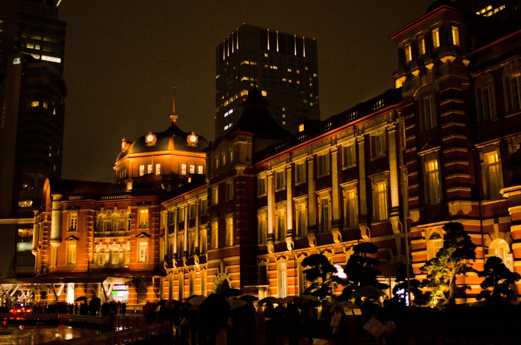 東京駅夜景