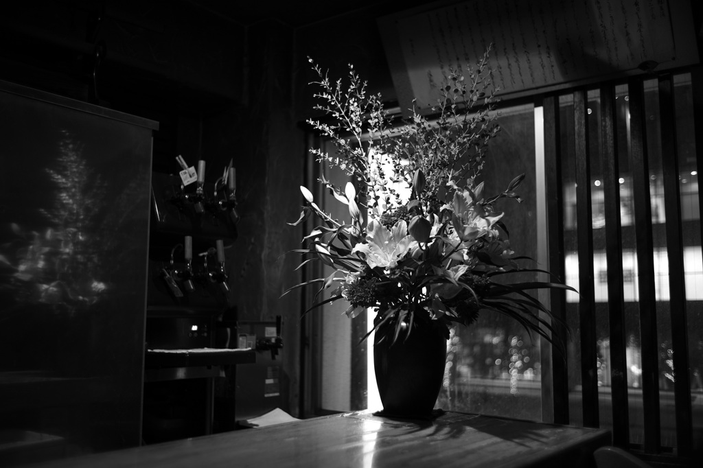 夜の花