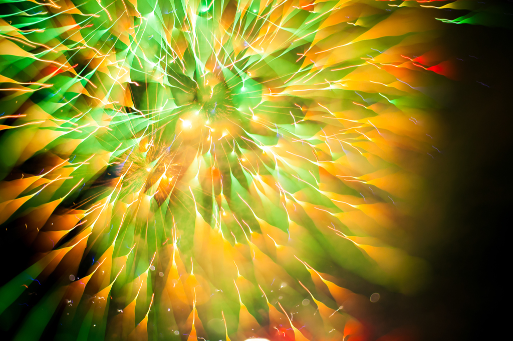 Winter Fireworks Docklands Melbourne Aus