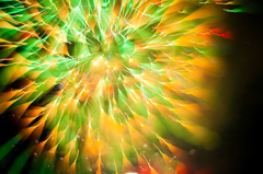Winter Fireworks Docklands Melbourne Aus