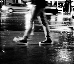 Walking in the Rain