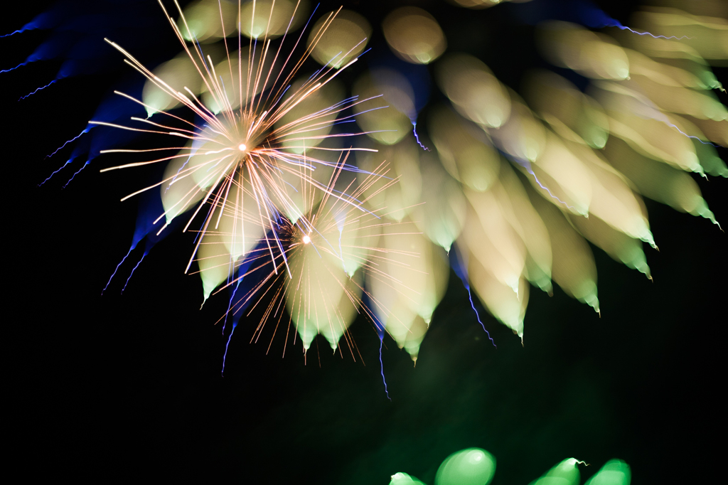 Winter Fireworks Docklands Melbourne Aus