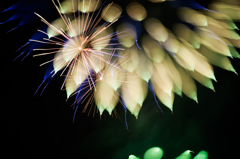 Winter Fireworks Docklands Melbourne Aus