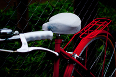 真っ赤な自転車