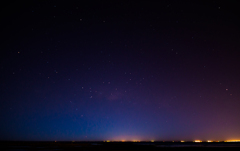 湾上の星空