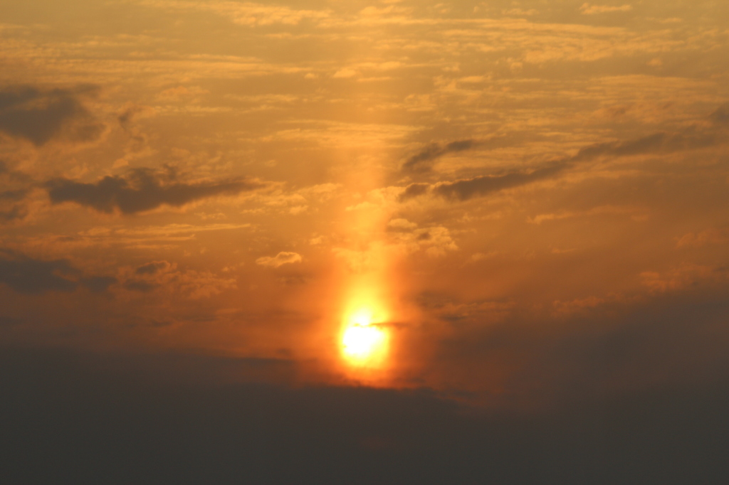 人魂夕日