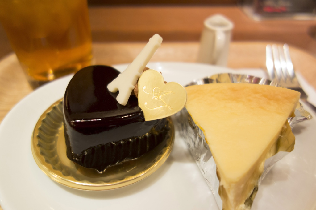 ショコラとチーズケーキ